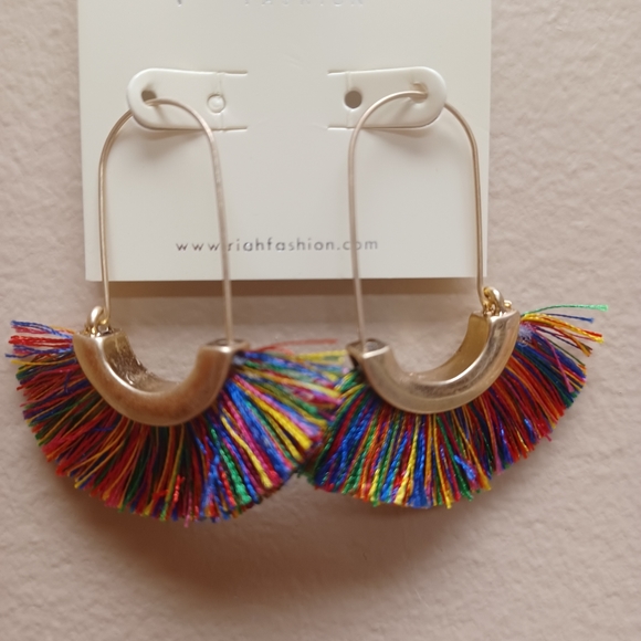 GIFT BOXED rainbow boho earrings ๐ - Picture 6 of 8